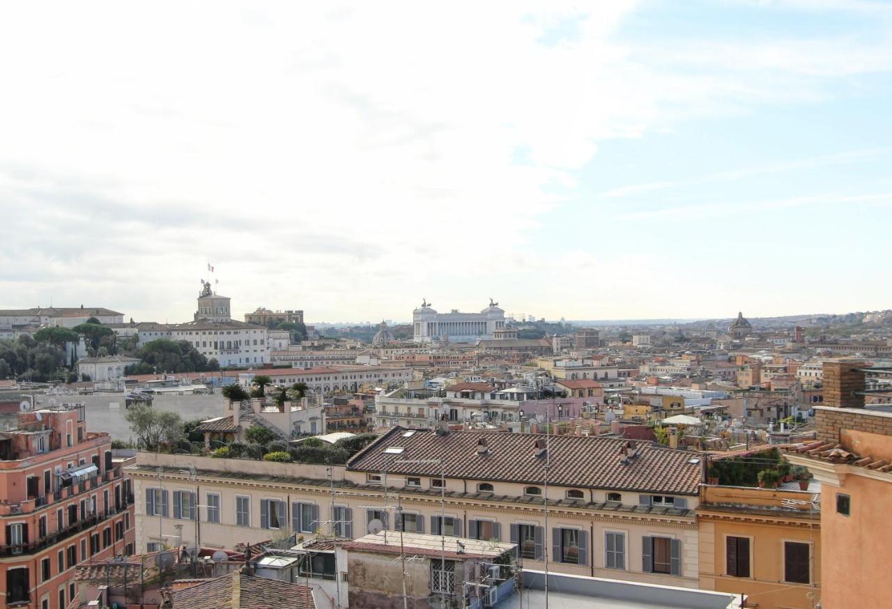 Spanish Steps Rome View Dış mekan fotoğraf